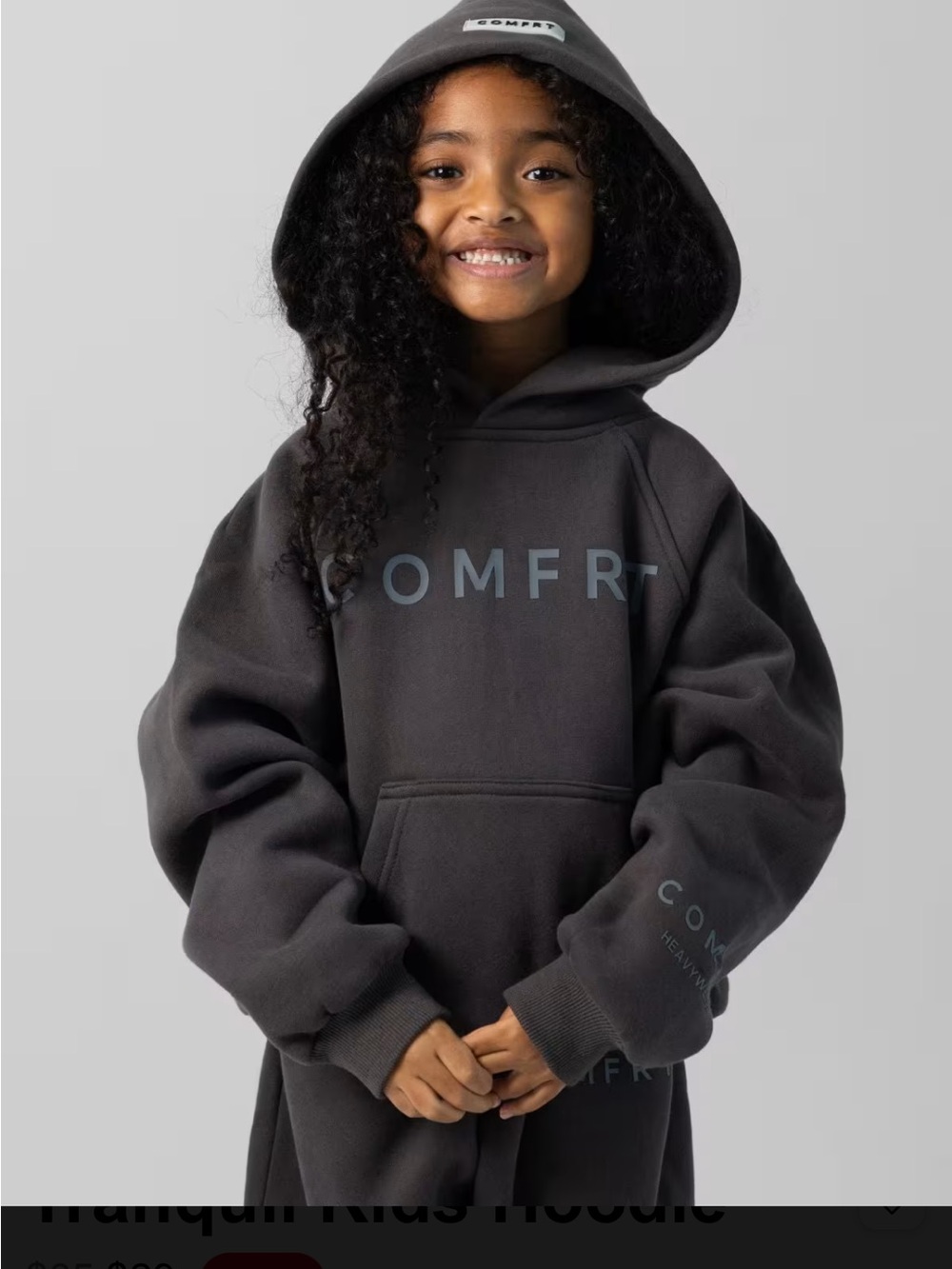 COMFRT Kids' Tranquil Hoodie/ XS women